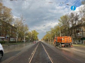 Полностью сняты ограничения для движения транспорта на участке дороги по улице Бекетова от ул. Моховой до ул. Уссурийской