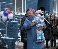 Торжественная церемония ввода в строй первых жилых домов по программе волнового переселения в Канавинском районе Нижнего Новгорода