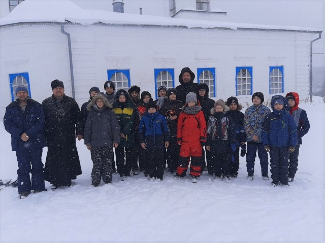 Воспитанники нижегородского военно-спортивного клуба "Пантера" приняли участие в зимних сборах