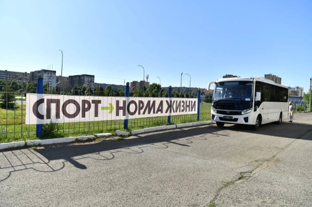 Автопарк оренбургской школы олимпийского резерва №2 пополнил новый автобус