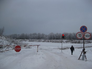 Автомобильная ледовая переправа через реку Сура открылась в Пильнинском районе Нижегородской области