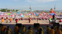Детский флешмоб собрал в Чебоксарах 10 тыс. дошкольников и их родителей

