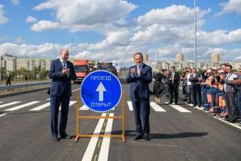 Движение по дублёру улицы Чкалова открыли в Оренбурге Движение по дублёру улицы Чкалова открыли в Оренбурге