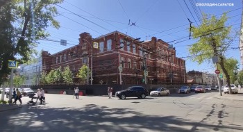 Реставрацию здания авиационного техникума начали в Саратове