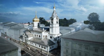 Троицкую церковь восстановят в Нижнем Новгороде при участии кинокомпании "Союз Маринс Групп"