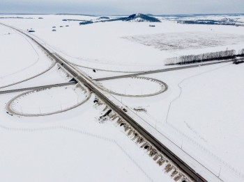 Марат Хуснуллин облетел М-12 от Казани до Прикамья