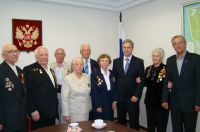 Глава администрации Сарова Димитров встретился с ветеранами Курской битвы
