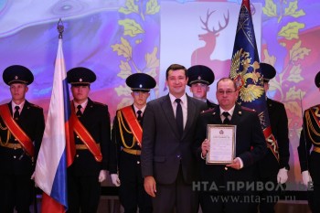Губернатор Нижегородской области Глеб Никитин награждён медалью &quot;За вклад в укрепление правопорядка&quot;
