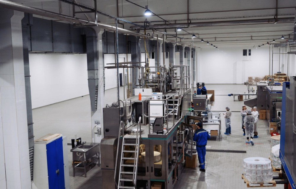 Первый этап реконструкции за ₽600 млн завершили на Чебоксарском молокозаводе