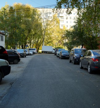 С помощью соцучастковых отремонтированы дворы в Московском районе