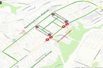 Движение по ул. Гражданская в Чебоксарах традиционно ограничат в выходные