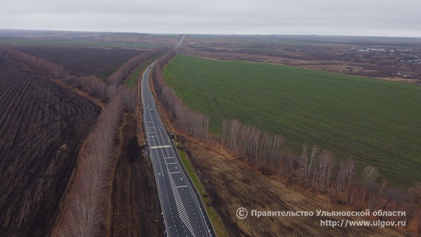 Открыто движение по участку федеральной трассы Р-178 Саранск — Сурское — Ульяновск