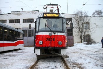  Новогодний трамвай будет курсировать по городскому кольцу заречной части Нижнего Новгорода