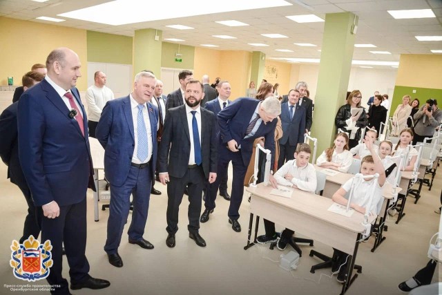 Второй корпус школы в ЖК "Заречье" открыли в Оренбургском районе Второй корпус школы в ЖК "Заречье" открыли в Оренбургском районе
