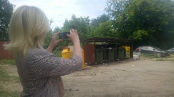 Нарушения содержания контейнерных площадок выявлены на Бору