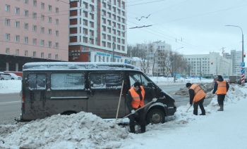 Более 300 тысяч кубометров снега вывезено с дорог Нижнего Новгорода с начала года