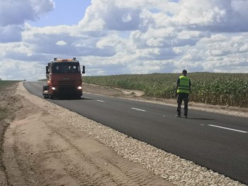 Дорогу в Дальнеконстантиновском районе Нижегородской области отремонтировали по нацпроекту