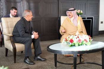Рустам Минниханов провел встречу с королем Бахрейна 