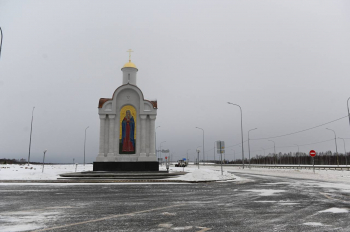 Киот освящен на трассе М-12 в Нижегородской области