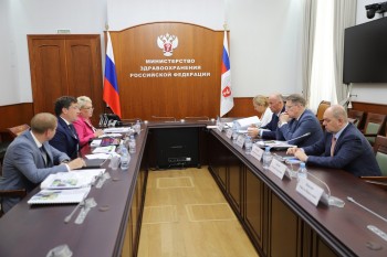 Михаил Мурашко и Глеб Никитин обсудили стратегию развития здравоохранения в Нижегородской области