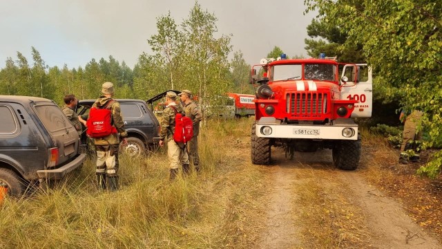 Пожарные-десантники из Иркутска прибудут в Нижегородскую область на помощь в тушении лесных пожаров