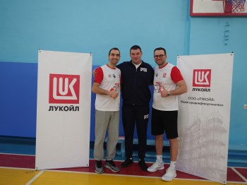 Мастер-класс по баскетболу прошёл в Кстове Нижегородской области прошёл при поддержке компании &quot;ЛУКОЙЛ&quot;