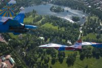 Движение транспорта в центральной части города Чебоксары будет ограничено на время показательного авиашоу &quot;Стрижей&quot; 