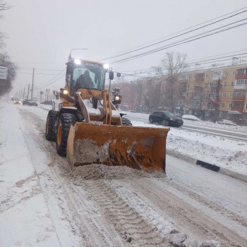 Около 18 тысяч кубометров снега вывезли с улиц Нижнего Новгорода за первые три дня 2022 года