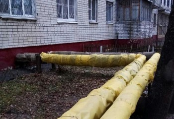 Теплотрассу на улице Мончегорской в Нижнем Новгороде утеплили после жалоб жителей в соцсетях