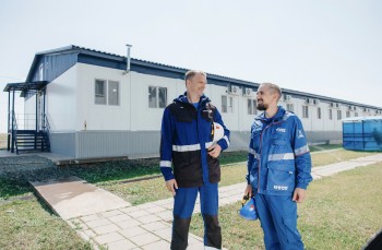 "Газпром нефть" открыла модульный жилой комплекс для вахтовиков в Оренбуржье