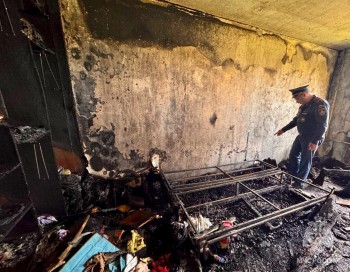 15 человек спасли от ночного пожара в Саратове 15 человек спасли от ночного пожара в Саратове