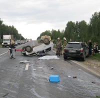 В Нижегородской области пьяный водитель иномарки спровоцировал ДТП, в результате которого погибли 2 человека
