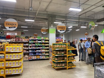 Открылся продуктовый супермаркет "Пятёрочка" в нижегородском ЦУМе