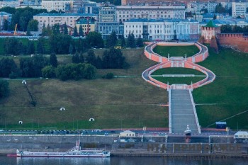 Чкаловскую лестницу в Нижнем Новгороде планируют открыть 1 августа