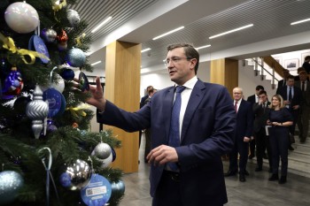 Глеб Никитин исполнил желания детей участника СВО