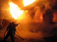 Семья из трех человек погибла на пожаре в Выксе Нижегородской области