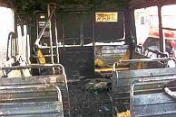 Пожар в салоне автобуса произошел в Кстове

