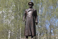 Открытие памятника Жукову в Нижнем Новгороде 