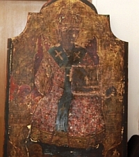 Иван Шаев вернул настоятелю храма в Большеболдинском районе Нижегородской области украденную в 2013 году старинную икону