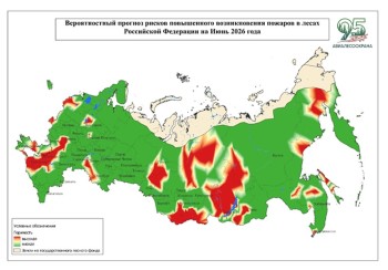 Пожароопасный июнь прогнозируется в трёх регионах ПФО