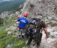 Турист из Нижнего Новгорода сорвался со скалы во время прогулки в Крыму