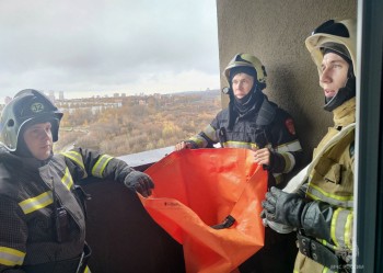 Нижегородские пожарные провели учения в высотном микрорайоне