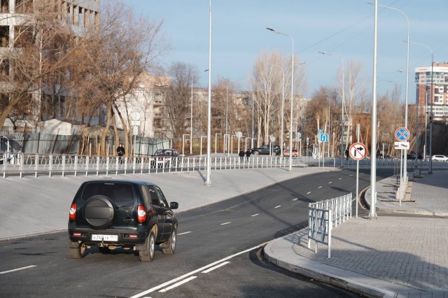 Движение по улице 22 Партсъезда открыли в Самаре