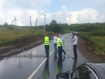 Подъезд к селу Ожгибовка Нижегородской области отремонтирован с применением технологии холодного ресайклинга