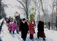 Шествие христославов прошло в Сарове 7 января