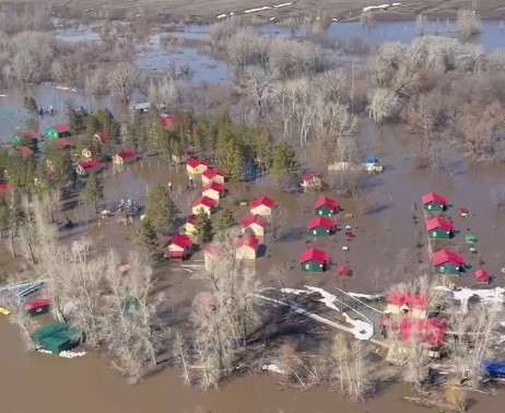 Сброс на Ириклинском водохранилище снижен до 1,342 тыс. куб. м/с Сброс на Ириклинском водохранилище снижен до 1,342 тыс. куб. м/с