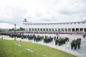 Тридцать новобранцев Семеновского полка из Нижегородской области приняли военную присягу