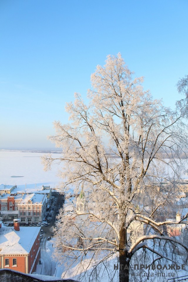 Похолодание ожидается в Нижегородской области 8-9 января