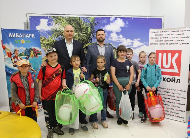 ЛУКОЙЛ организовал праздники для юных кстовчан ко Дню защиты детей