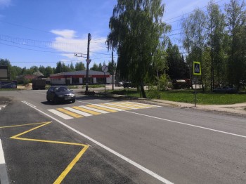 Дорогу Сергач-Пильна полностью отремонтировали в Нижегородской области